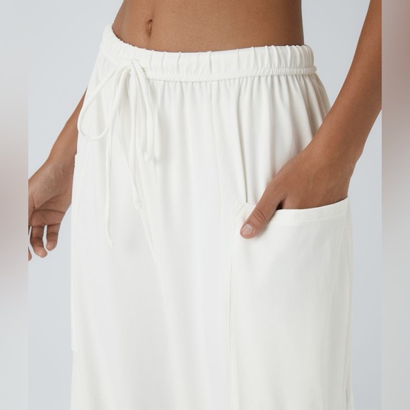 NWT HALARA Palazzo Flowy Wide Leg Casual Pants - Picture 4 of 10